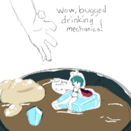 1girl artist:unknown swimsuit touhou wriggle_nightbug // 800x800 // 166KB