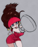 1girl artist:brialzebubbie pauline super_mario tennis // 1341x1658 // 2.2MB