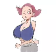 colored huge_breasts maylene pokemon pokemon_dppt // 1401x1302 // 136KB