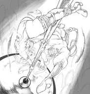 2girls ass dead_or_alive kadokechi lineart momiji monochrome ninja_gaiden pole_dance pose rachel spread_legs // 1164x1220 // 344KB