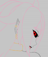 1girl android_21 artist:shock1ng_blue dragon_ball_fighterz majin_android_21 wip // 393x471 // 47KB