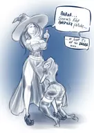 aroused ass dialogue dragon's_crown elf_(dc) humping parody sorceress text // 707x1000 // 554KB