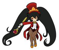 1girl artist:2x ashley colored cosplay wand warioware zatanna // 1249x1059 // 237KB