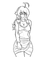 1girl blazblue cleavage es tagme // 710x850 // 133KB