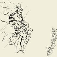 1girl 3boys artist:unknown bird black_mage bowser crossover duck final_fantasy final_fantasy_vi kefka_palazzo luigi mario parody rosalina super_mario white_mage // 2000x2000 // 109KB