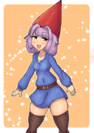 1girl artist:triggerdex cosplay female gnome_child idolm@ster idolm@ster_cinderella_girls runescape sachiko_koshimizu solo // 599x844 // 444KB