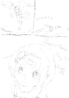 1girl artist:unknown banana bandage comic crying falling idolm@ster injury kaoru_ryuzaki loli ouch running // 2480x3508 // 303KB