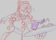 1girl ace_attorney artist:tsuchihara maid_outfit maya_fey // 1249x882 // 559KB