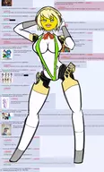 4chan aigis bimbo cleavage colored emote meta persona_(series) persona_3 shin_megami_tensei sling_bikini transformation // 1000x1650 // 625KB