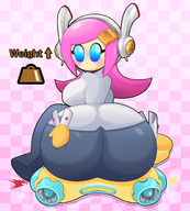 1girl artist:fromariels ass huge_ass kirby_(series) planet_robobot robot susie warp_star // 2109x2345 // 1.7MB