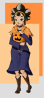 1girl artist:unknown halloween_themed jack-o'-lantern kina pumpkin skyward_sword the_legend_of_zelda // 678x1476 // 481KB