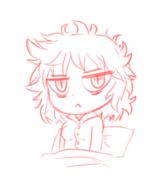 1girl artist:unknown bed_hair bed_head eye_bags hikage senran_kagura sleepy // 453x533 // 82KB