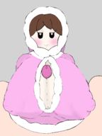 1girl artist:unknown huge_breasts ice_climber nana paizuri // 1080x1440 // 287KB