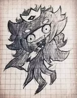 1girl artist:inawon chibi crown liar_princess long_hair sharp_teeth the_liar_princess_and_the_blind_prince traditional_medium // 1080x1366 // 577KB