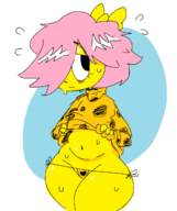 1girl anthology_of_the_killer artist:stinky_peanut bb g_string lifting_shirt panties seducing seductive sweat thick_thighs tired tummy undressing // 1064x1272 // 244KB