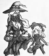 abyssal cleavage costume halloween hoppou kantai_collection midway_hime midway_princess witch // 1747x2023 // 1.1MB