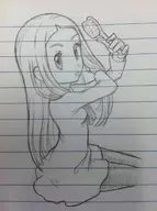 hair_brush monochrome pokemon roxanne tagme // 1936x2592 // 1.9MB