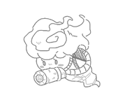 blush ghostbusters happy monochrome smile smogling spirit yo-kai_watch // 743x513 // 19KB