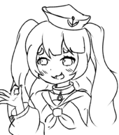 1girl artist:skeleton azur_lane bache // 886x1000 // 199KB