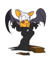 1girl 2018_halloween_collab artist:babazul bag colored costume halloween halloween_collab rouge_the_bat sonic_(series) sonic_the_hedgehog // 1044x1172 // 218KB