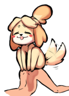 1girl animal_crossing animal_penis artist:borvar bestiality blush colored dog_penis eyes_closed futanari huge_penis isabelle nude penis sex // 936x1295 // 616KB