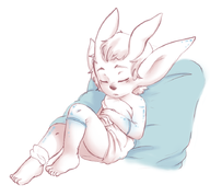 1boy artist:sunshine_memoir colored gijinka monster_boy ori ori_and_the_blind_forest personification // 900x837 // 288KB