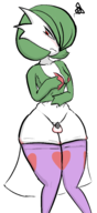1boy angry areola artist:piopoi balls blush breasts chastity chastity_cage colored femboy gardevoir navel nipples pokemon small_breasts thigh_highs wide_hips // 2268x4932 // 2.4MB