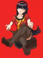 1girl artist:unknown persona persona_4 yukiko_amagi // 1406x1911 // 615KB
