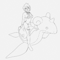 artist:jacinth bikini lapras olivia pokemon pokemon_sm sunglasses // 1184x1186 // 1.2MB