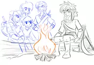 artist:enver breath_of_the_wild fire link ocarina_of_time the_legend_of_zelda toon_link twilight_princess wind_waker // 2000x1400 // 1.0MB