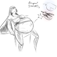 ikaruga pregnant senran_kagura tagme // 800x800 // 255KB