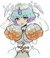 1girl artist:unknown colored colorist:waitingforgames fire_emblem fire_emblem_heroes pom_poms seidr third-party_coloring // 486x568 // 291KB