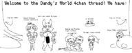 2boys 8girls anthro artist:unknown censored cocoa crying dandy's_world dirtcup doodle eclipse eyelashes furry giantess gourdy hands_on_hips hiding implied_rape implied_sex loaffle looking_at_viewer monochrome oc ribecca roblox rule_63 scraps shrimpo sketch skirt tears text toodles yatta // 825x337 // 27KB