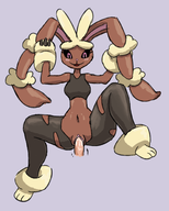 1boy 1girl blush colored furry lopunny mega_lopunny penis pink_eyes pokemon pussy sex // 1600x2000 // 999KB