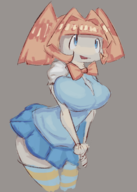 1girl artist:wapcum huge_breasts regretevator roblox STAT // 1045x1463 // 752KB