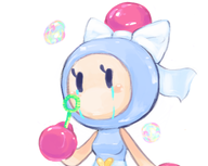 aqua_bomber artist:loe bomberman bubbles colored super_bomberman_r tears // 403x321 // 80KB