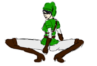 anaconda bayonetta bayonetta_(series) bayonetta_2 colored cosplay link parody the_legend_of_zelda // 1295x885 // 223KB