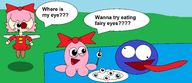 2025 blood cartoon chuchu comic cute eyes fanart funny gooey gore kirby's_dream_land_3 kirby_(series) kirby_64_the_crystal_shards kirby_star_allies lol parody picnic ribbon_(kirby) speech text // 3624x1572 // 161KB