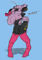 artist:methados blush bow colored dialogue gekko guns_of_the_patriots metal_gear_solid metal_gear_solid_4 mgs4 stockings thigh_highs // 700x1000 // 197KB