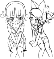 artist:tim asuka_(busou_shinki) busou_shinki embarrassed renge // 508x556 // 119KB