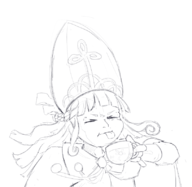 1girl artist:andynoumouse drinking power_instinct power_instinct_matrimelee princess_sissy tea // 812x791 // 234KB