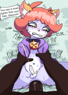 2boys anal anus artist:commonbleat bike_cuck blush catboy colored cum cumshot dialogue femboy looking_away not_vidya penis sex shen shen_comics text text_dialogue // 648x908 // 69KB