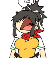 1girl artist:unknown asuka doodle senran_kagura solo // 1837x1887 // 634KB