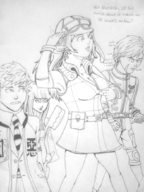 armpit asahi cleavage hallelujah lip_bite nanashi shin_megami_tensei shin_megami_tensei_iv_apocalypse sweat text toki unzip // 780x1040 // 595KB