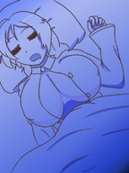 artist:iggy_bomb breasts cleavage clorica pyjamas rune_factory sleep // 600x800 // 210KB