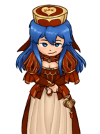 artist:pureo2 colored dress fire_emblem lilina // 960x1280 // 728KB