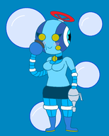 blush colored cryosphere cute mighty_no._2 mighty_no._9 // 1268x1576 // 43KB