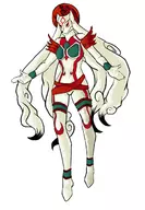 amaterasu bayonetta bayonetta_(series) colored fusion jubileus okami // 877x1268 // 479KB