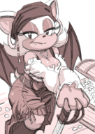1girl artist:cloudman pirate_outfit rouge_the_bat sonic_(series) // 993x1404 // 1.0MB