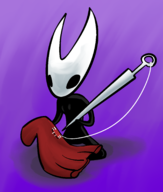 1girl artist:gusgux hollow_knight hornet insect_girl needle sewing silksong // 1490x1757 // 1.9MB